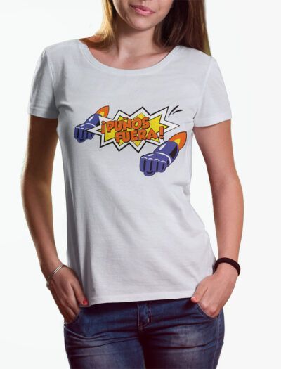 Camiseta chica Puños Fuera