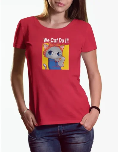 Camiseta chica We Cat