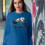 Sudadera sin capucha Panda Do You Do It