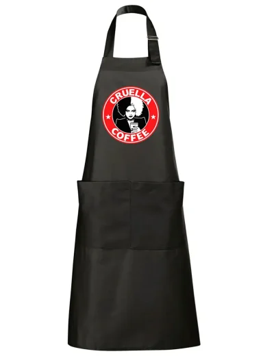 Delantal Cruella Café