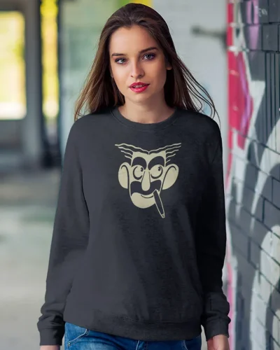 Sudadera sin capucha Groucho