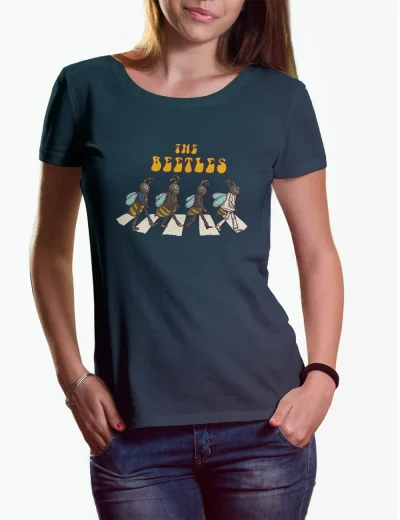Camiseta chica The Beetles