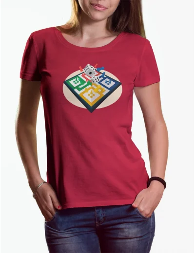 Camiseta chica Parchis Juego