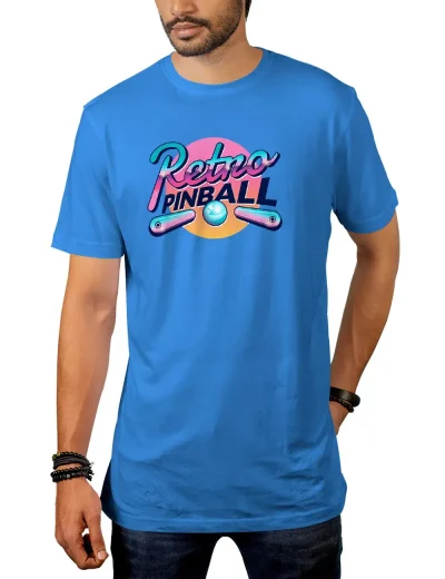 Camiseta Retro Pinball
