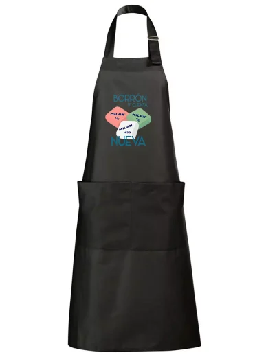 Delantal Borrón y Cuenta Nueva