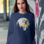 Sudadera sin capucha Dragonball Moon