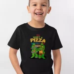 Camiseta niño Tortugas Ninja Pizza