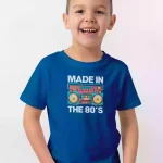 Camiseta niño Hecho en los 80